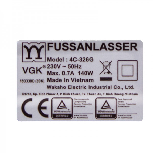 Fußanlasser 4C-326G