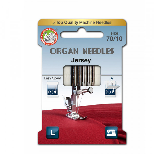 ORGAN Jersey-Nadeln 70 5er-Packung