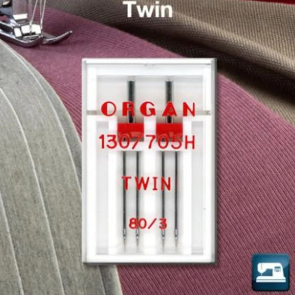Organ Zwillingsnadel 130-705H 80/3