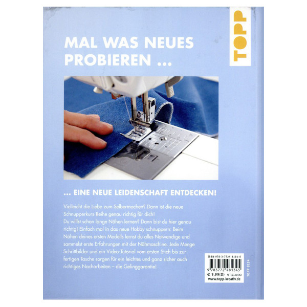 TOPP Schnupperkurs Nähen (Buch)