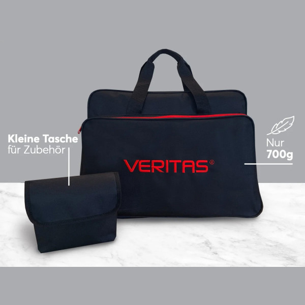 Nähmaschinentasche schwarz "VERITAS"